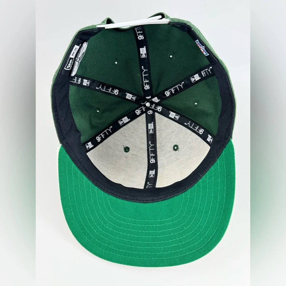 New York Jets New Era 9Fifty Stitched Football Helmet Cap, Snapback